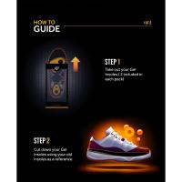 CP026 Gel Insoles 38.5-40 Crep Protect - Gel Insoles ΠΑΤΟΣ CREP PROTECT