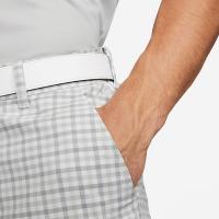 Nike Dri-Fit UV Men's Chino Plaid Golf Short Smoke Grey DN1959-077