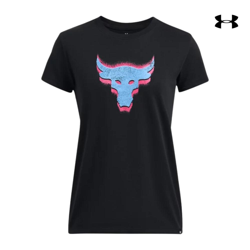 1382708 Pjt Rck W Underground Core T ΜΠΛΟΥΖΑΚΙ ΚΟΝΤΟΜΑΝΙΚΟ UNDER ARMOUR