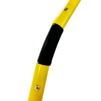 SLALOM POLE 1,60m - FLEXIBLE WITH SPIKES 30mm (YELLOW)