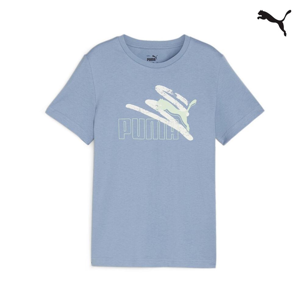 678988 ESS+ LOGO LAB Summer Tee ΜΠΛΟΥΖΑΚΙ ΚΟΝΤΟΜΑΝΙΚΟ PUMA