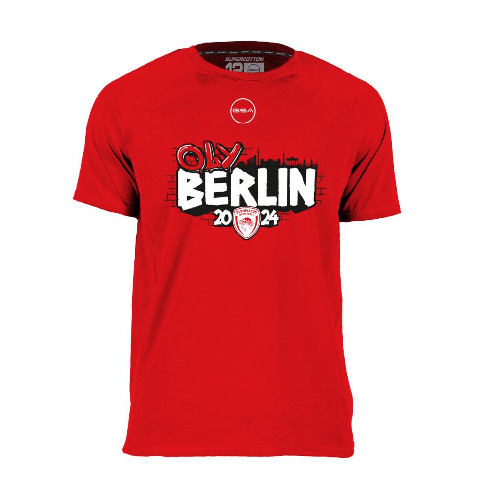 Kids Final Four Berlin T-shirt Olympiacos B.C. Euroleague 2023-24