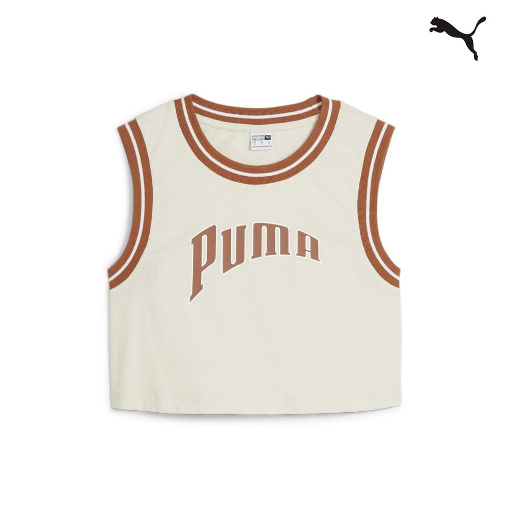 PUMA TEAM FOR THE FANBASE Graphic Cropped Tee