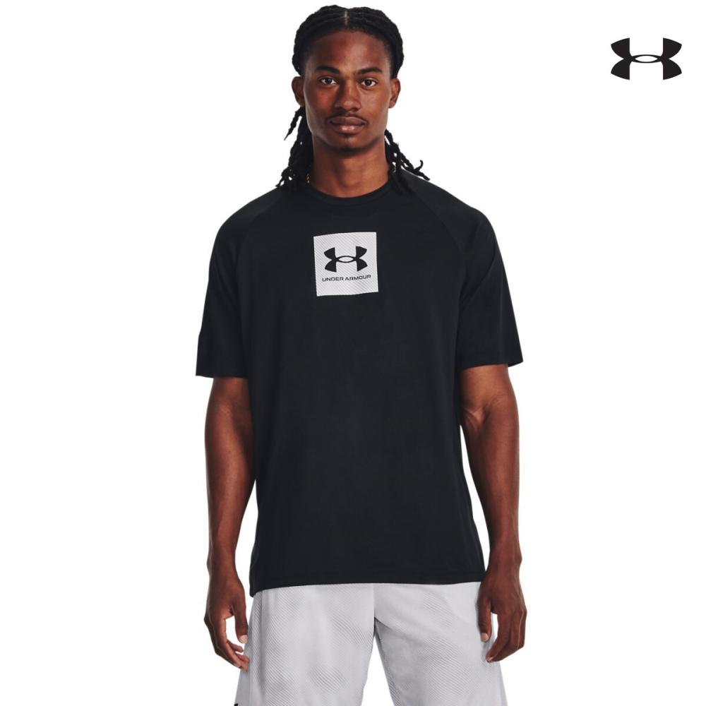 1380785 UA Tech Prt Fill SS ΜΠΛΟΥΖΑΚΙ ΚΟΝΤΟΜΑΝΙΚΟ UNDER ARMOUR