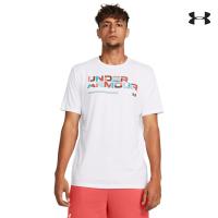 1382829 UA Colorblock Wordmark SS ΜΠΛΟΥΖΑΚΙ ΚΟΝΤΟΜΑΝΙΚΟ UNDER ARMOUR