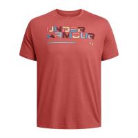 1382829 UA Colorblock Wordmark SS ΜΠΛΟΥΖΑΚΙ ΚΟΝΤΟΜΑΝΙΚΟ UNDER ARMOUR