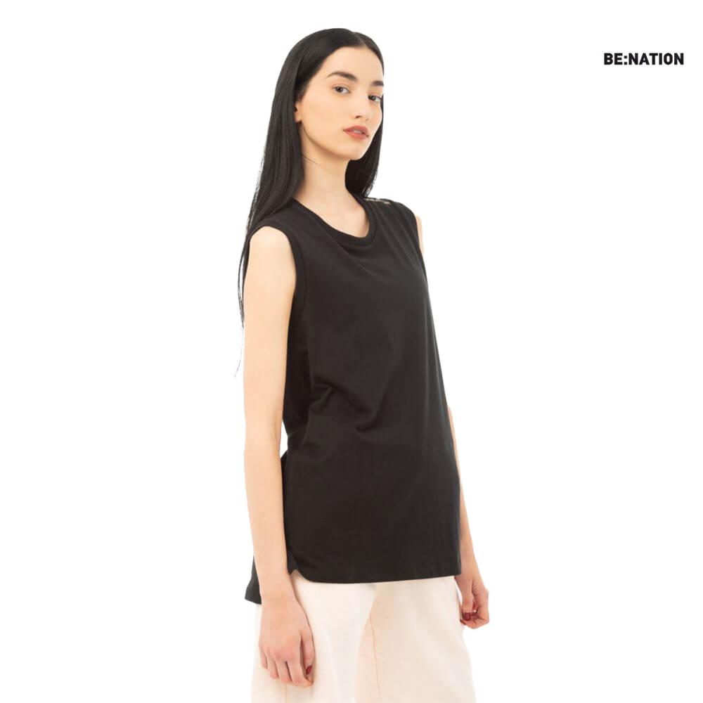 WOMAN SLEEVELESS TEE ESSENTIALS