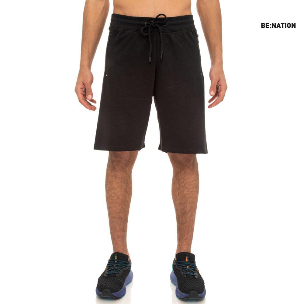 ESSENTIALS TERRY SHORTS WITH ZIP POCKETS