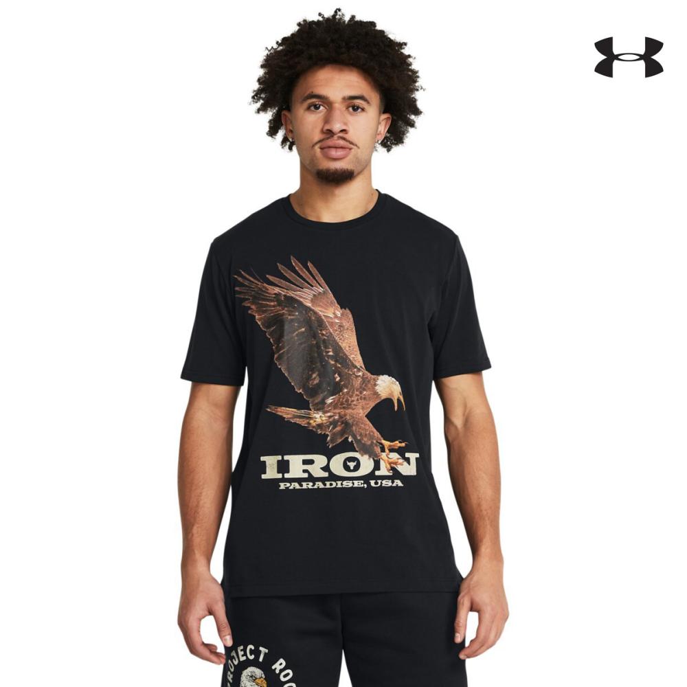 UA Pjt Rck Eagle Graphic SS