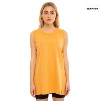 SLEEVELESS WITH REFLECTIVE PRINT