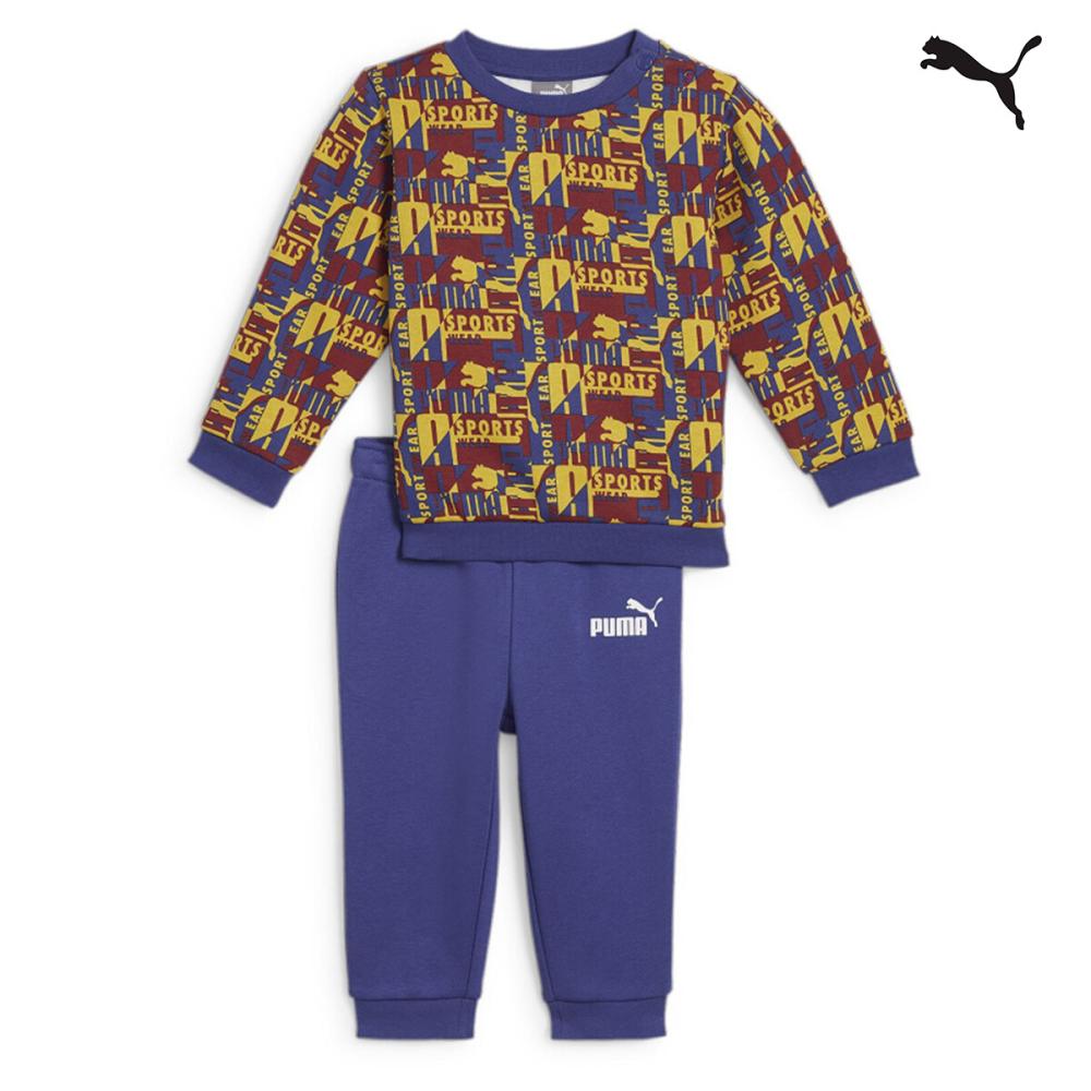 683327 MINICATS AOP Crew Jogger FL  ΦΟΡΜΑ PUMA