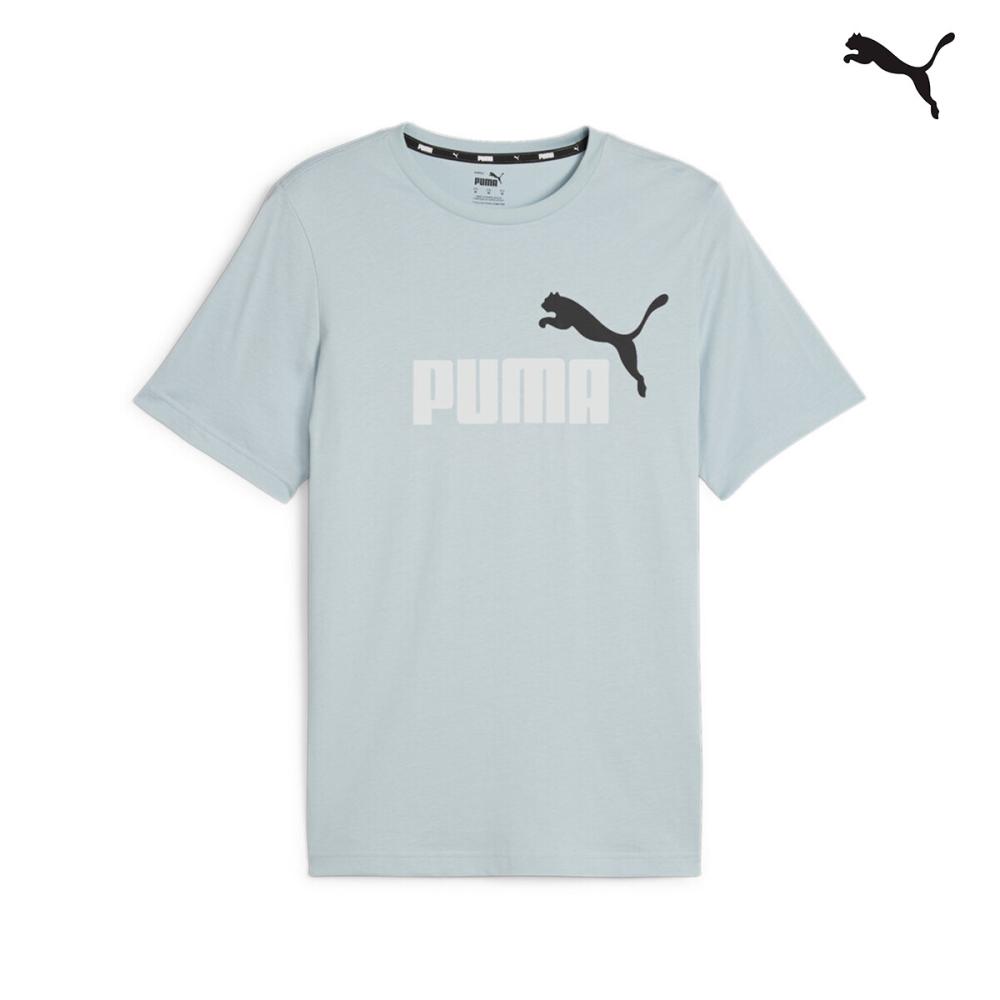 586759 ESS+ 2 Col Logo Tee ΜΠΛΟΥΖΑΚΙ ΚΟΝΤΟΜΑΝΙΚΟ PUMA