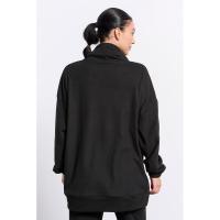 BDTKW FLASH HOMEWEAR OVERSIZED ΜΠΛΟΥΖΑ ΜΕ ΨΗΛΟ ΓΙΑΚΑ