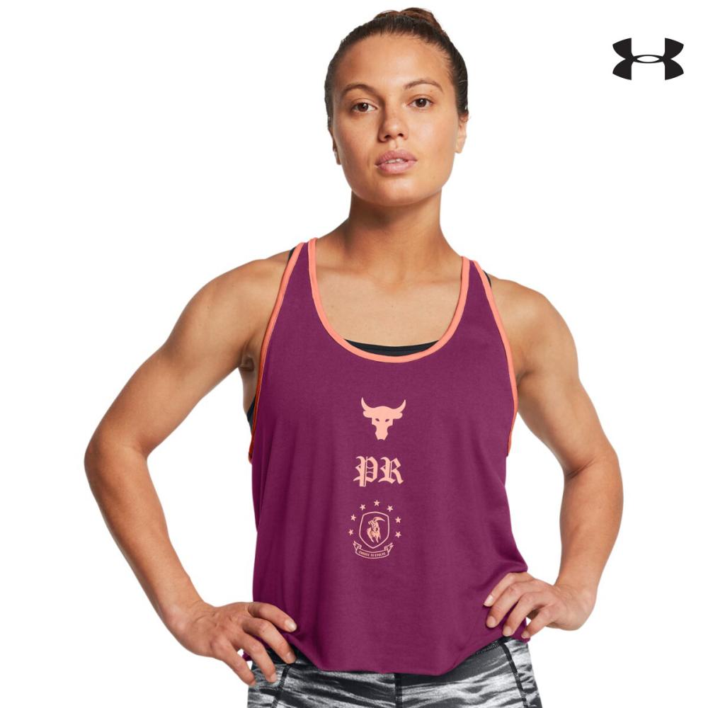 1386439 Pjt Rck W Tank BOH T-SHIRT ΑΜΑΝΙΚΟ UNDER ARMOUR