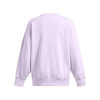 1386513 Rival Fleece WordmarkOS Crew ΜΠΛΟΥΖΑ ΜΑΚΡΥΜΑΝΙΚΗ UNDER ARMOUR