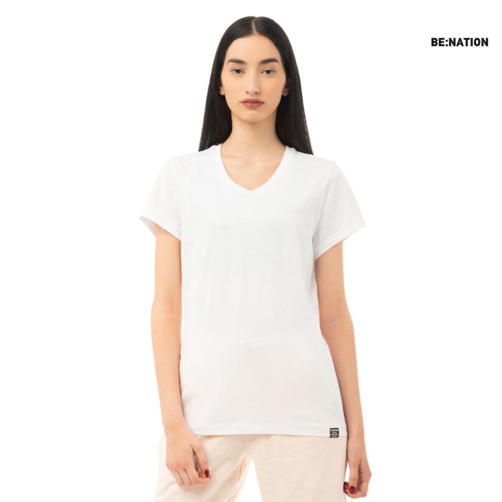 WOMEN V-NECK S/S TEE ESSENTIALS
