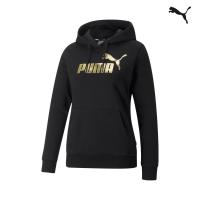 849958 ESS+ Metallic Logo  Hoodie FL ΦΟΥΤΕΡ ΜΕ ΚΟΥΚΟΥΛΑ PUMA