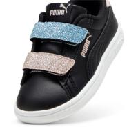 395610 Puma Smash 3.0 L Glitter Velcro V Inf ΥΠΟΔΗΜΑ TENNIS LOW PUMA