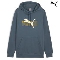 681851 ESS+ LOGO LAB Holiday Hoodie FL ΦΟΥΤΕΡ PUMA