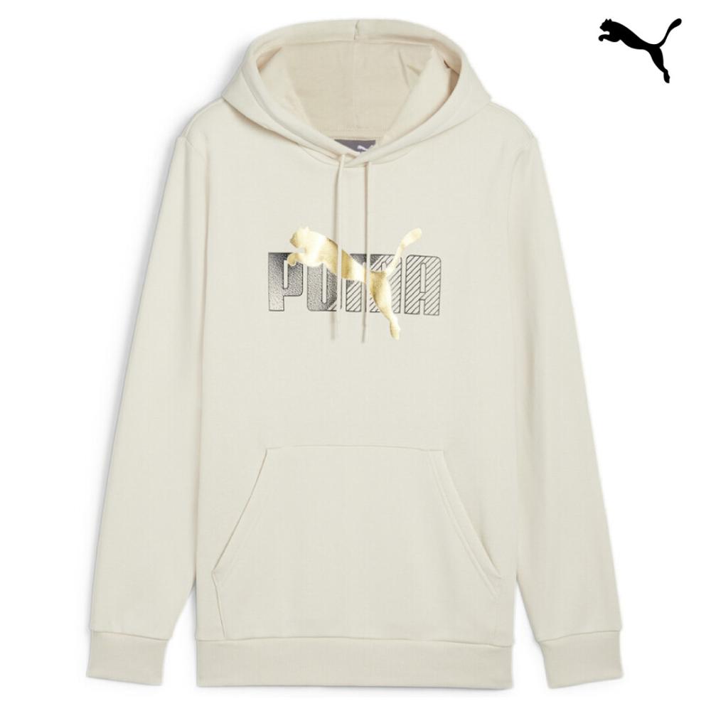 681851 ESS+ LOGO LAB Holiday Hoodie FL ΦΟΥΤΕΡ PUMA