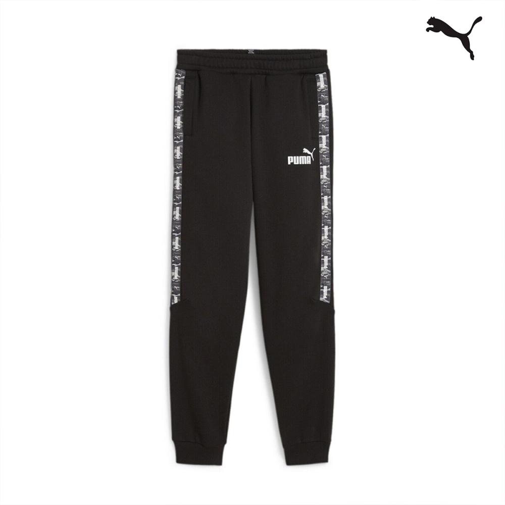 628033 ESS TAPE CAMO Sweatpants FL B ΠΑΝΤΕΛΟΝΙ PUMA