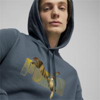 681851 ESS+ LOGO LAB Holiday Hoodie FL ΦΟΥΤΕΡ PUMA
