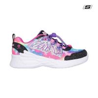 Lighted Upper Butterfly Wings Sneaker W/ Bungee Toggle & Butterfly Sparkle