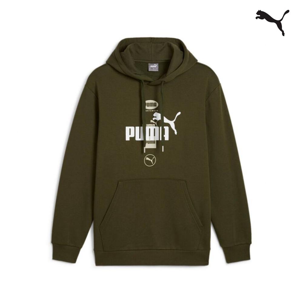 681741 PUMA POWER Graphic Hoodie FL ΦΟΥΤΕΡ PUMA
