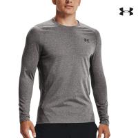 1366068 UA CG Armour Fitted Crew ΜΠΛΟΥΖΑ ΜΑΚΡΥΜΑΝΙΚΗ UNDER ARMOUR