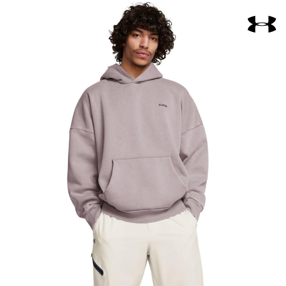 1386552 UA Icon HWT Flc Wash OS Hood ΜΠΛΟΥΖΑ ΜΑΚΡΥΜΑΝΙΚΗ UNDER ARMOUR