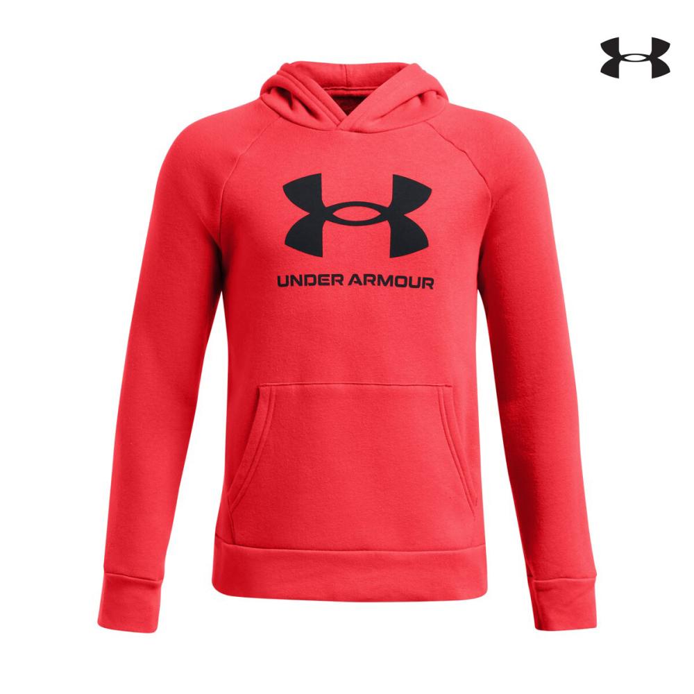 1379791 UA Rival Fleece BL Hoodie ΜΠΛΟΥΖΑ ΜΑΚΡΥΜΑΝΙΚΗ UNDER ARMOUR