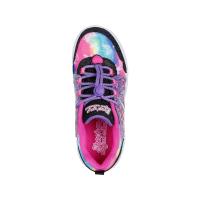 Lighted Upper Butterfly Wings Sneaker W/ Bungee Toggle & Butterfly Sparkle