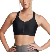 1384118 UA Infinity High Zip Bra ΜΠΟΥΣΤΟ UNDER ARMOUR