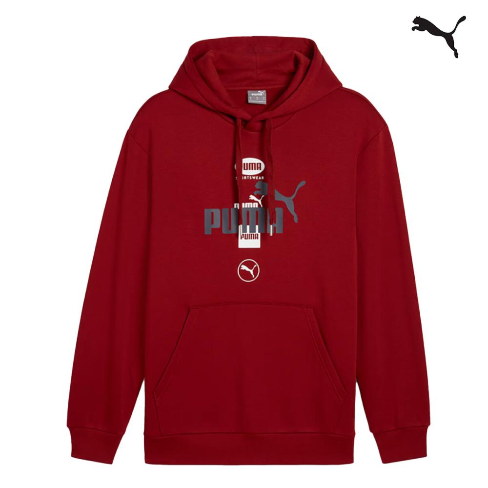681741 PUMA POWER Graphic Hoodie FL ΦΟΥΤΕΡ PUMA