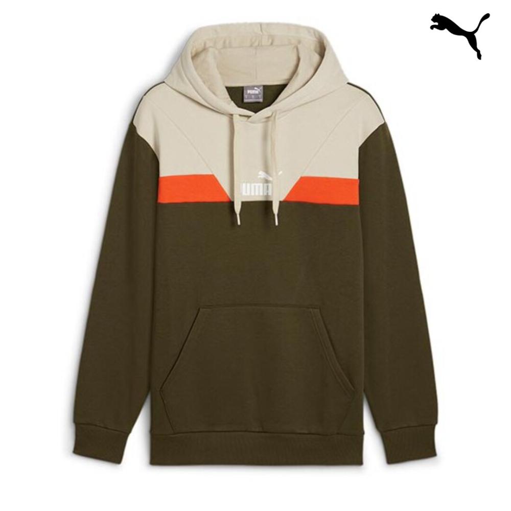 681731 PUMA POWER Colorblock Hoodie FL ΦΟΥΤΕΡ PUMA