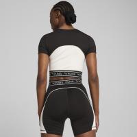 525878 PUMA STRONG BABY TEE - SHORT ΜΠΛΟΥΖΑΚΙ ΚΟΝΤΟΜΑΝΙΚΟ PUMA