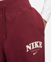 Nike Παντελόνι Γυναικείας Φόρμας Μπορντό Fleece