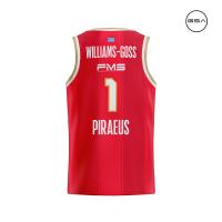 100 Years Anniversary OLYMPIACOS B.C. Home (RED) Jersey