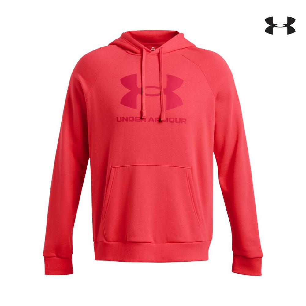 1379758 UA Rival Fleece Logo HD ΜΠΛΟΥΖΑ ΜΑΚΡΥΜΑΝΙΚΗ UNDER ARMOUR