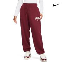 Nike Παντελόνι Γυναικείας Φόρμας Μπορντό Fleece