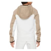 Nike Παιδική Ζακέτα Fleece Λευκή Sportswear Tech