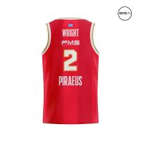 100 Years Anniversary OLYMPIACOS B.C. Home (RED) Jersey