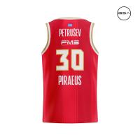 100 Years Anniversary OLYMPIACOS B.C. Home (RED) Jersey