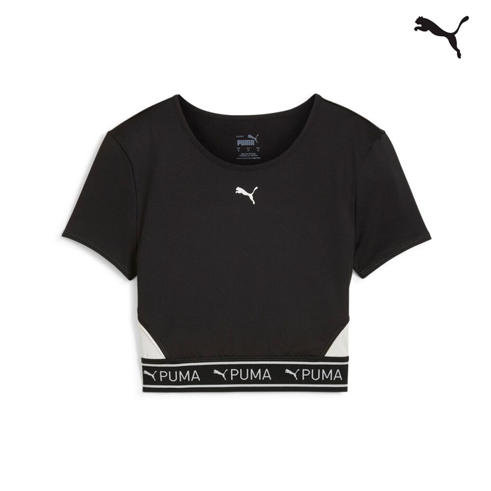 525878 PUMA STRONG BABY TEE - SHORT ΜΠΛΟΥΖΑΚΙ ΚΟΝΤΟΜΑΝΙΚΟ PUMA