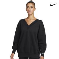 Nike Sportswear Phoenix Μακρύ Γυναικείο Φούτερ Μαύρο