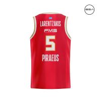 100 Years Anniversary OLYMPIACOS B.C. Home (RED) Jersey