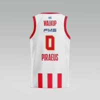 100 Years Anniversary OLYMPIACOS B.C. Away (Stripes) Jersey