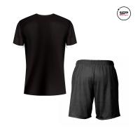 FOOTBALL SET SPOT TEAM BLACK WHITE