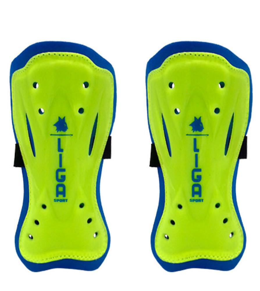 SHIN GUARD ECONOMY (ΕΠΙΚΑΛΑΜΙΔΕΣ) LIGASPORT (M,GREEN FLUO- ROYAL)
