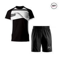 FOOTBALL SET SPOT TEAM BLACK WHITE